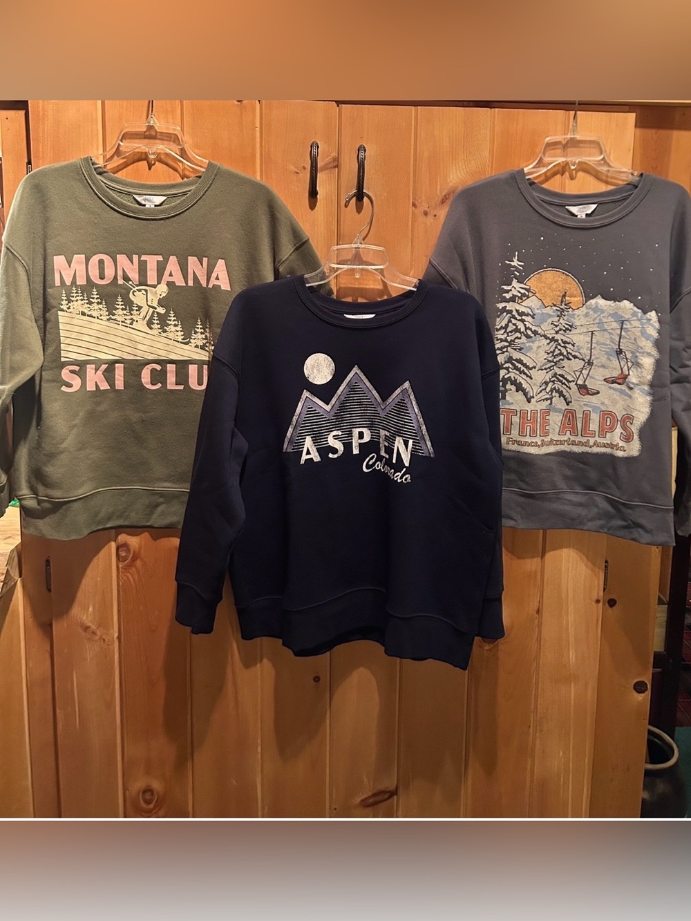 Graphic Women Sweatshirts  - set of 3